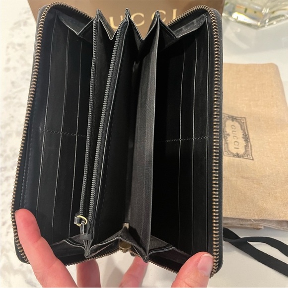 GUCCI Marmont Zip Around Wallet - Picture 6 of 8